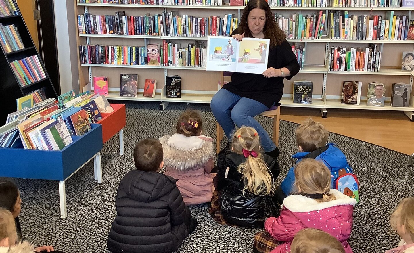 Image of Reception Sacrament Library Visit